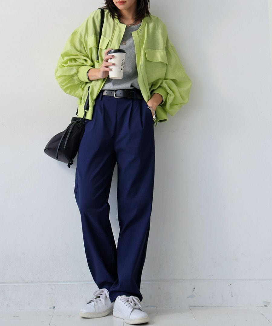 脱・お洒落迷子!最旬コーデセット ロンT パンツ ブルゾン レディース