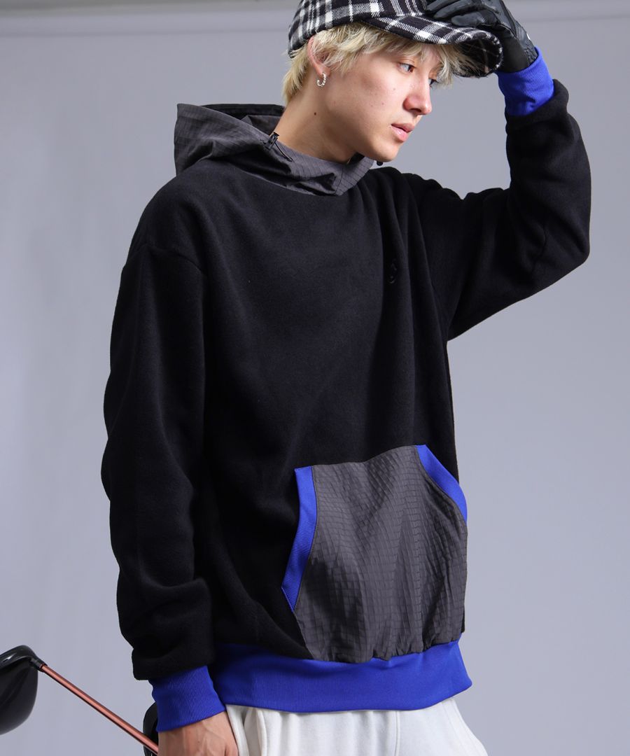 ANTIQUA GOLF×STCH メンズ フリース 送料無料・メール便不可