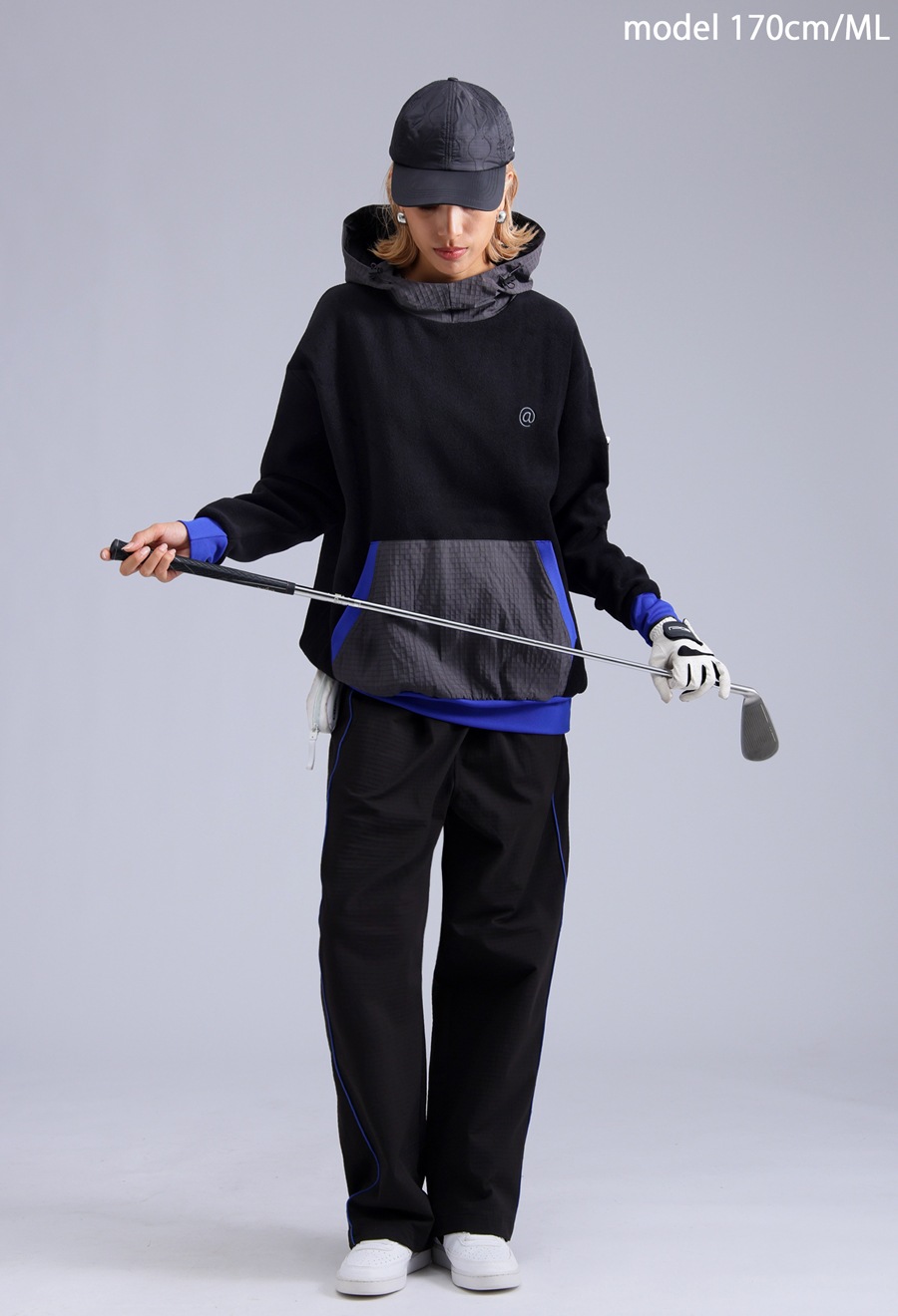 ANTIQUA GOLF×STCH メンズ フリース 送料無料・再入荷 メール便不可