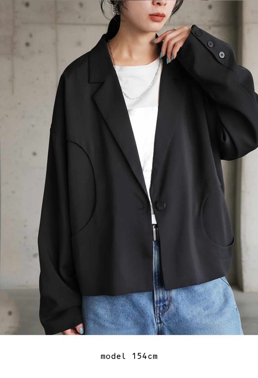 ジャケット レディース アウター サークル 切替え 送料無料・メール便