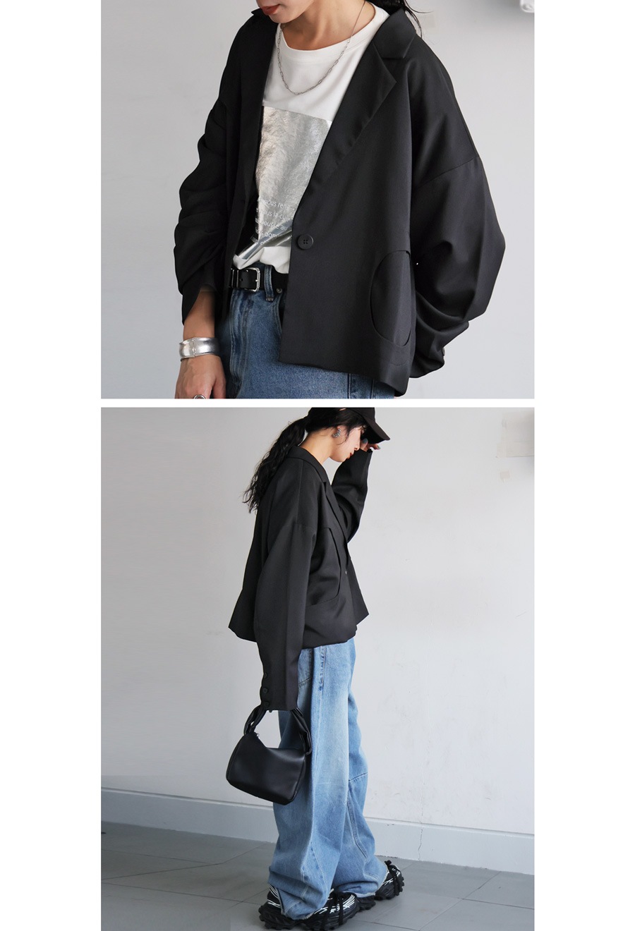 ジャケット レディース アウター サークル 切替え 送料無料・再入荷