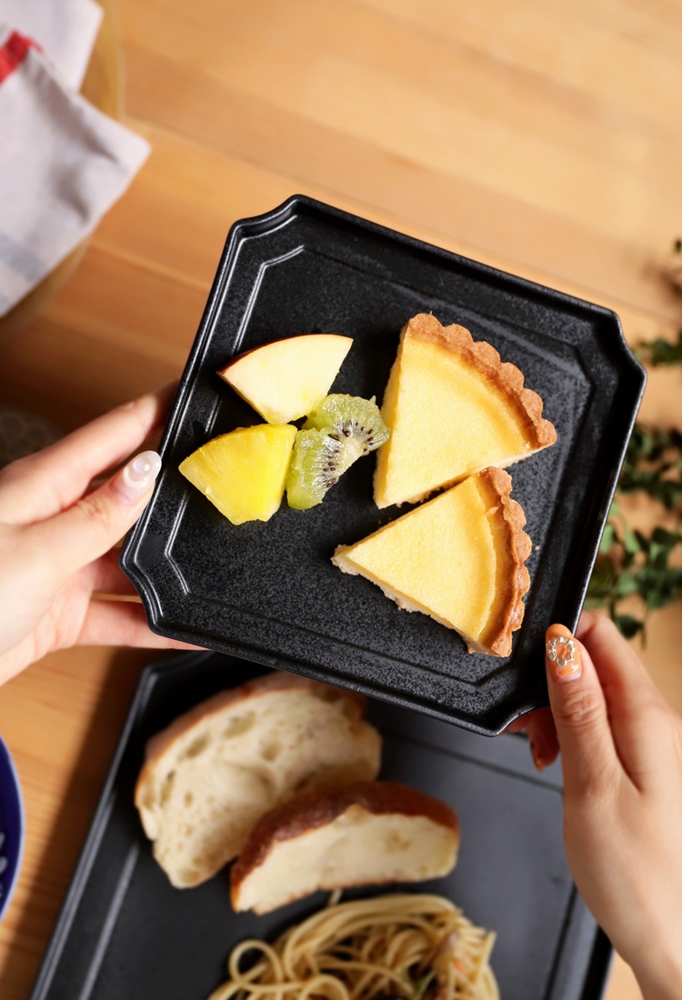 美濃焼 角皿 日本製 皿 プレート 食器 16cm 食洗機対応・メール便不可