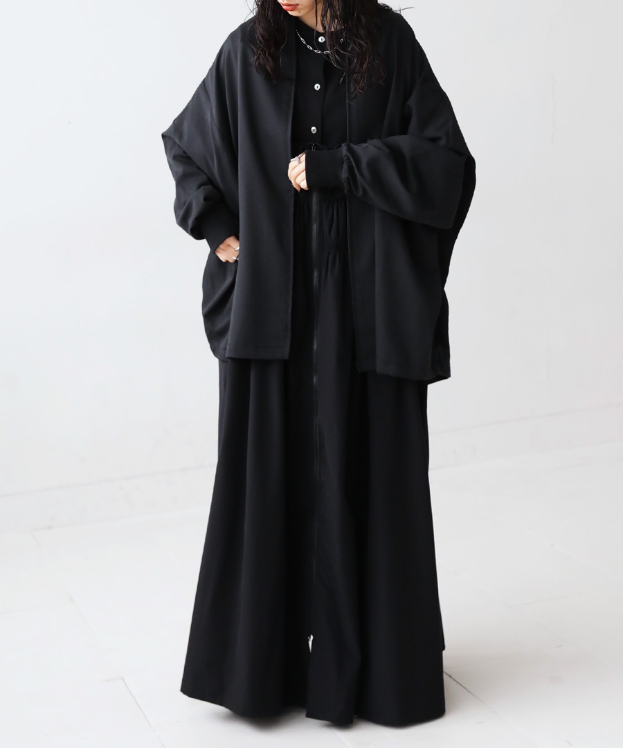 リブハイネック ジャケット レディース アウター 送料無料・再再販