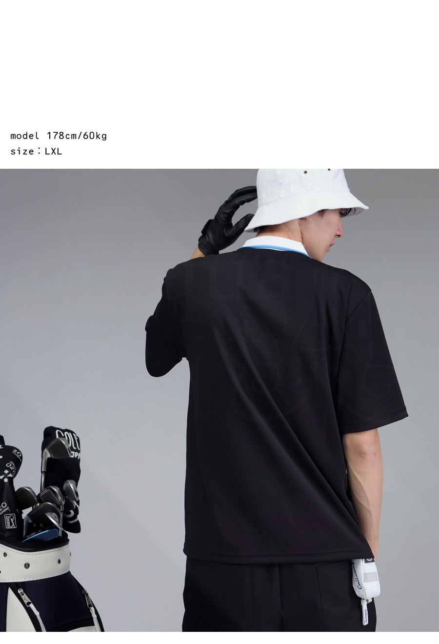 ANTIQUA GOLF×STCH ポロシャツ メンズ 送料無料・(80)メール便可