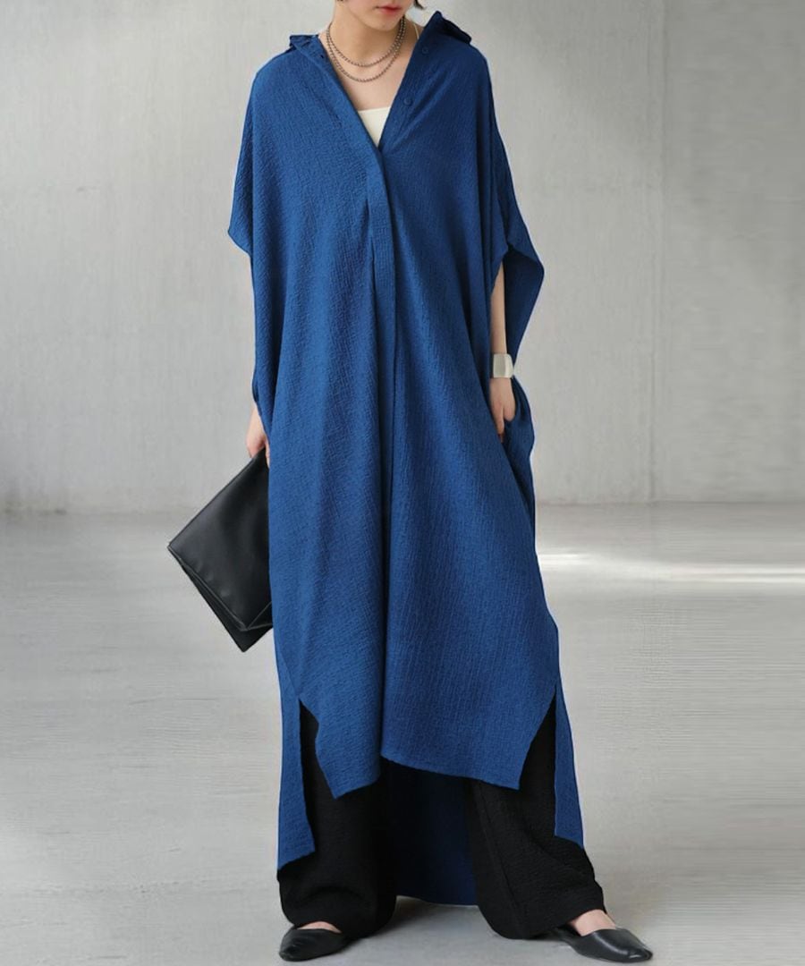 再入荷予定有!ジャガード シャツワンピース レディース UVカット 送料