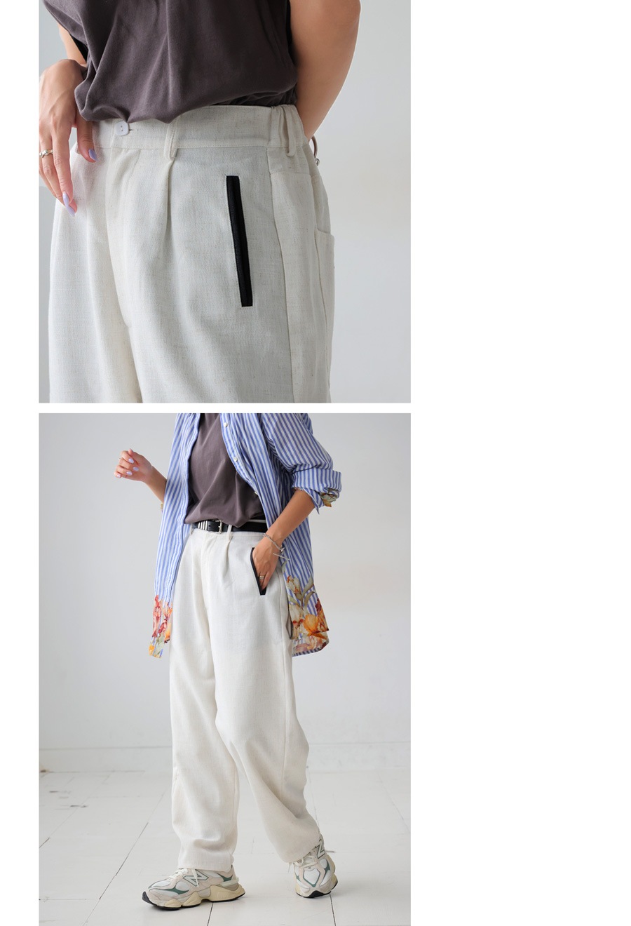 テーパードパンツ レディース パンツ 刺繍 美脚 送料無料・メール便