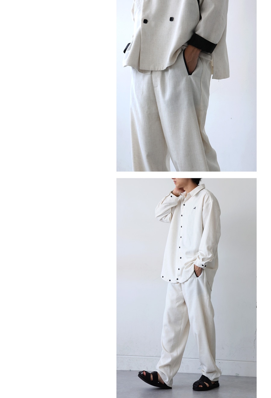 テーパードパンツ レディース パンツ 刺繍 美脚 送料無料・メール便