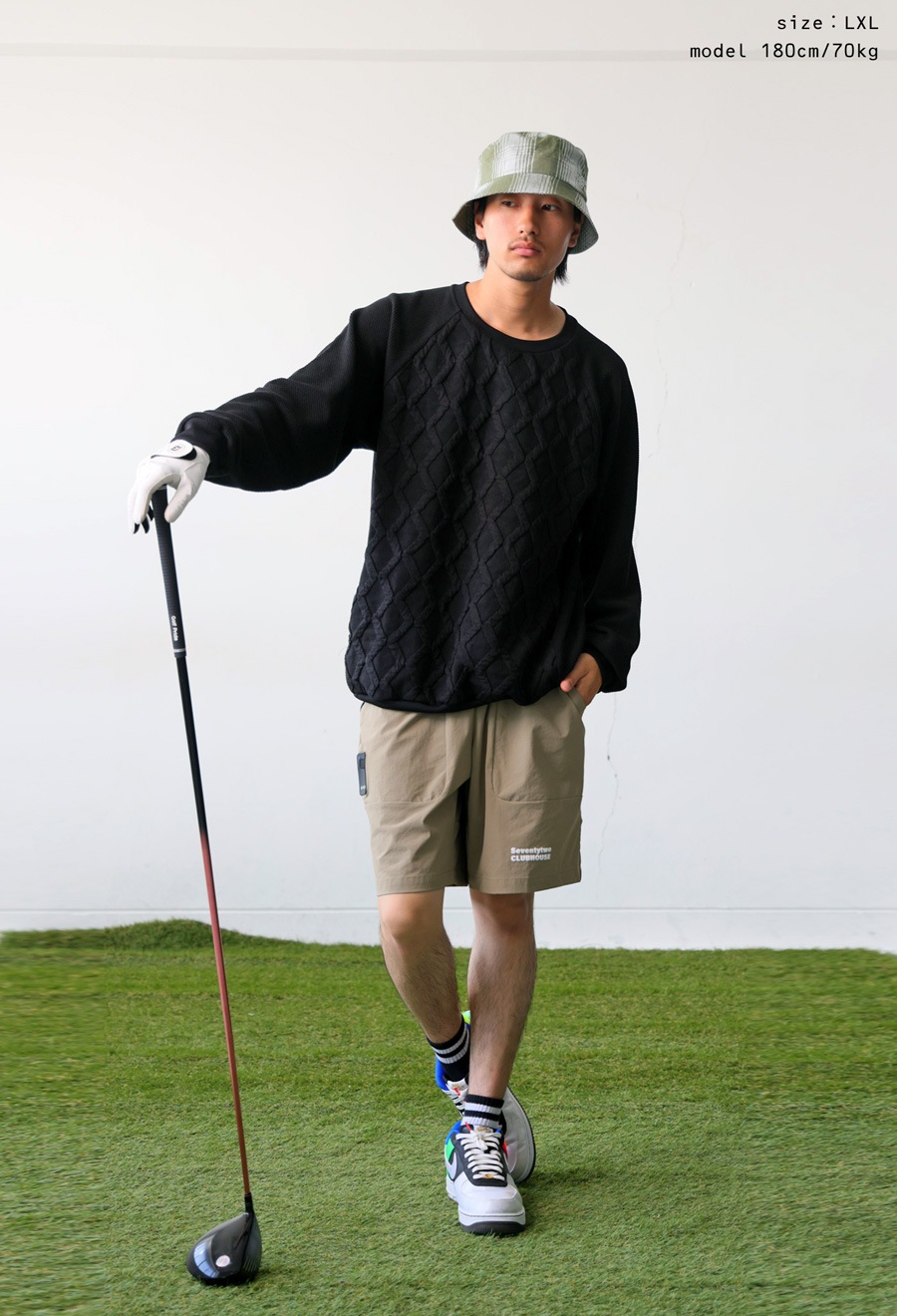 ANTIQUA GOLF×STCH トップス メンズ 送料無料・メール便不可