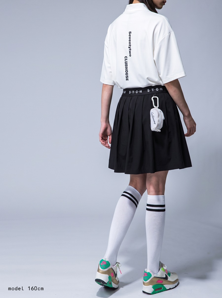 ANTIQUA GOLF×STCH スコート レディース 送料無料 ・(50)メール便可