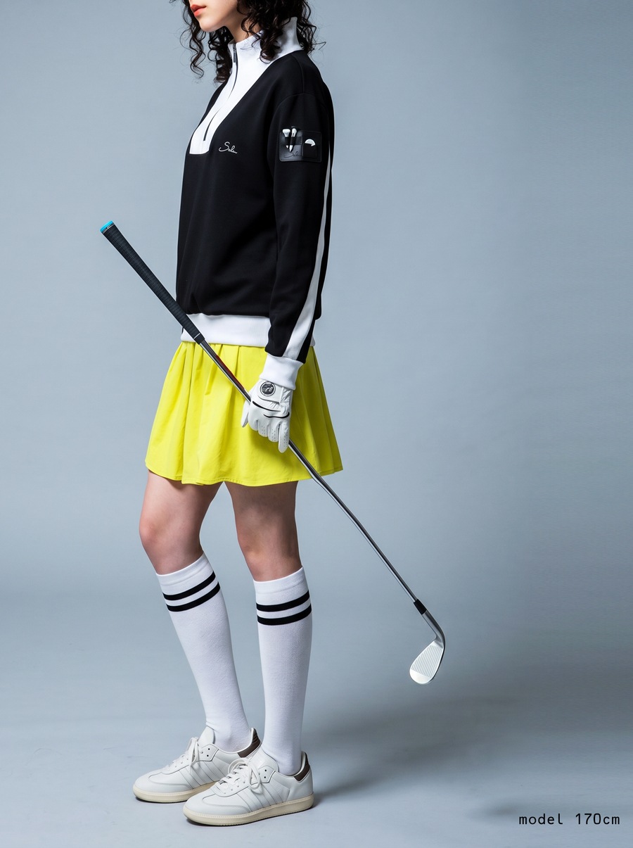 ANTIQUA GOLF×STCH スコート レディース 送料無料 ・(50)メール便可
