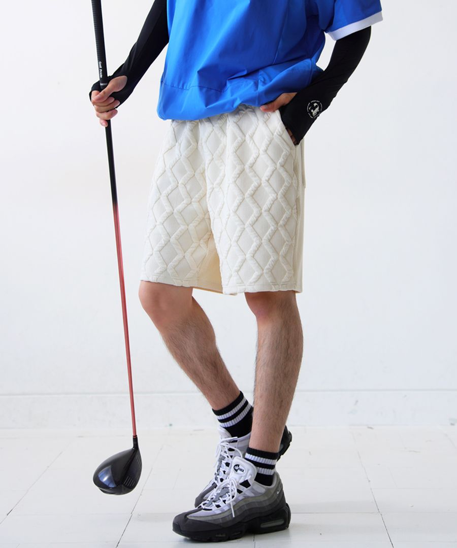 ANTIQUA GOLF×STCH ハーフパンツ メンズ 送料無料・メール便不可