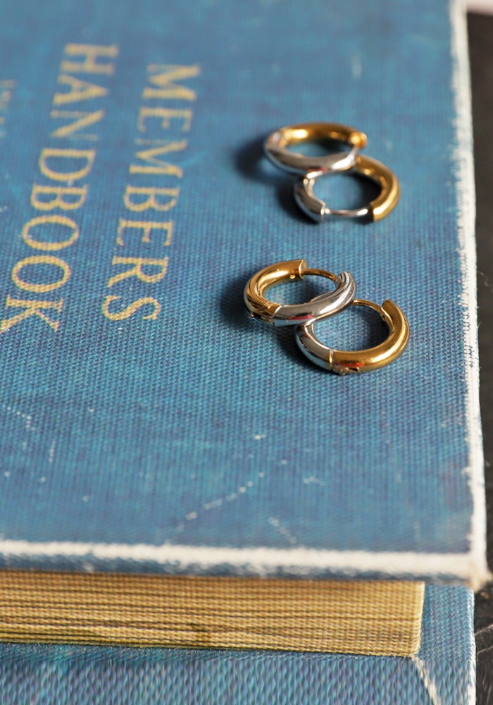 アクセ送料無料 フープピアス ピアス レディース キャッチレス