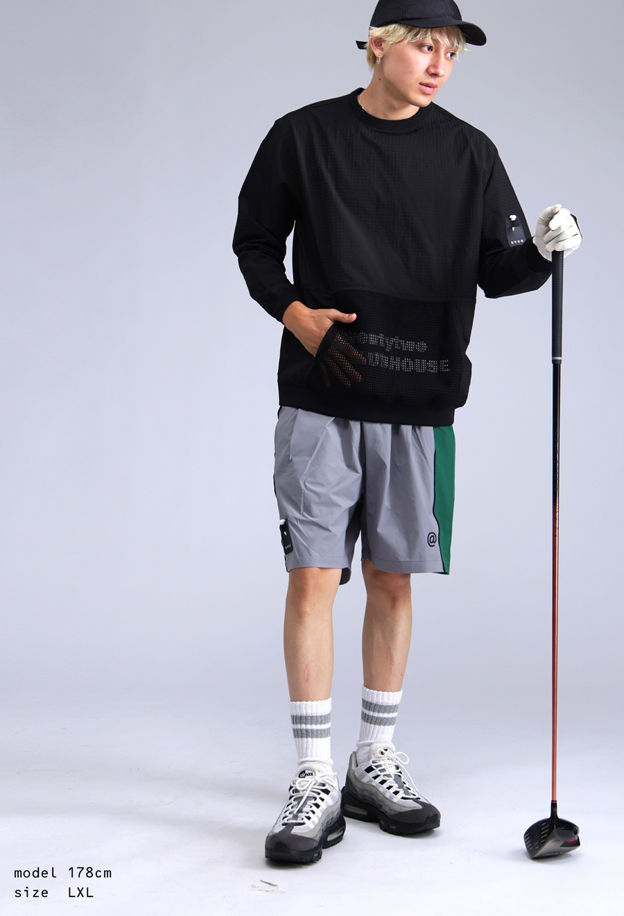 トップス WK ANTIQUA GOLF×STCH トップス メンズ 送料無料・メール便不可
