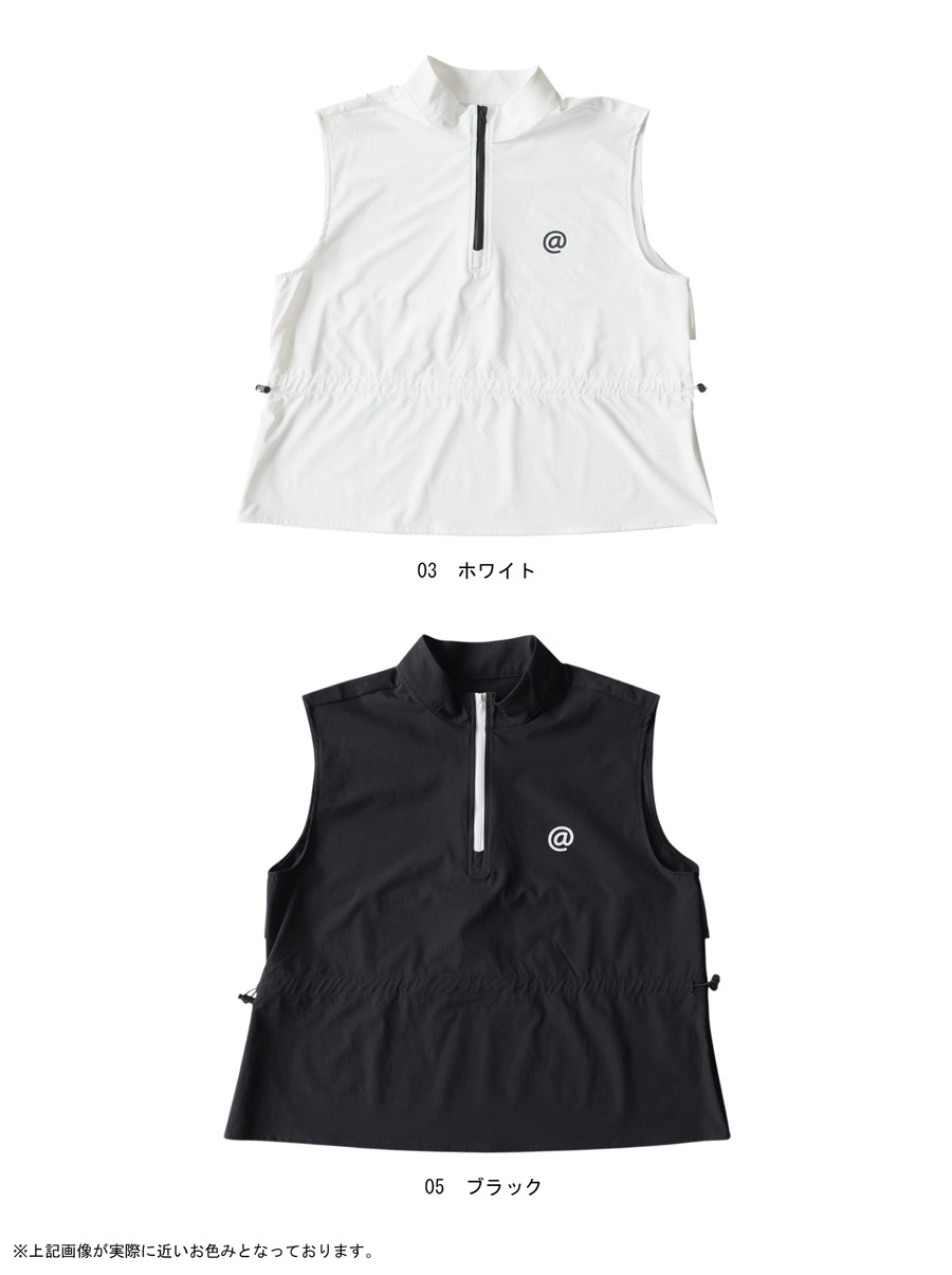 ANTIQUA GOLF×STCH ベスト レディース 送料無料 ・(50)メール便可