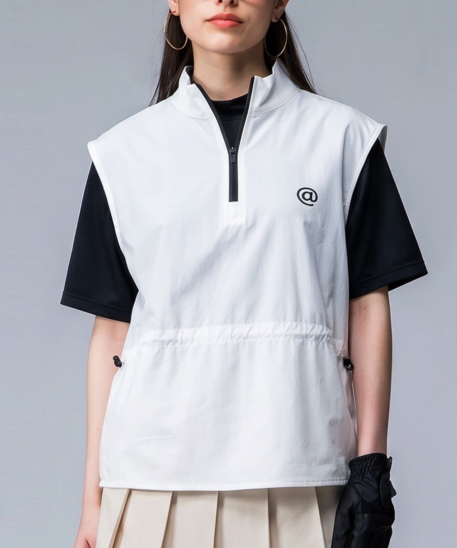 ANTIQUA GOLF×STCH ベスト レディース 送料無料 ・(50)メール便可