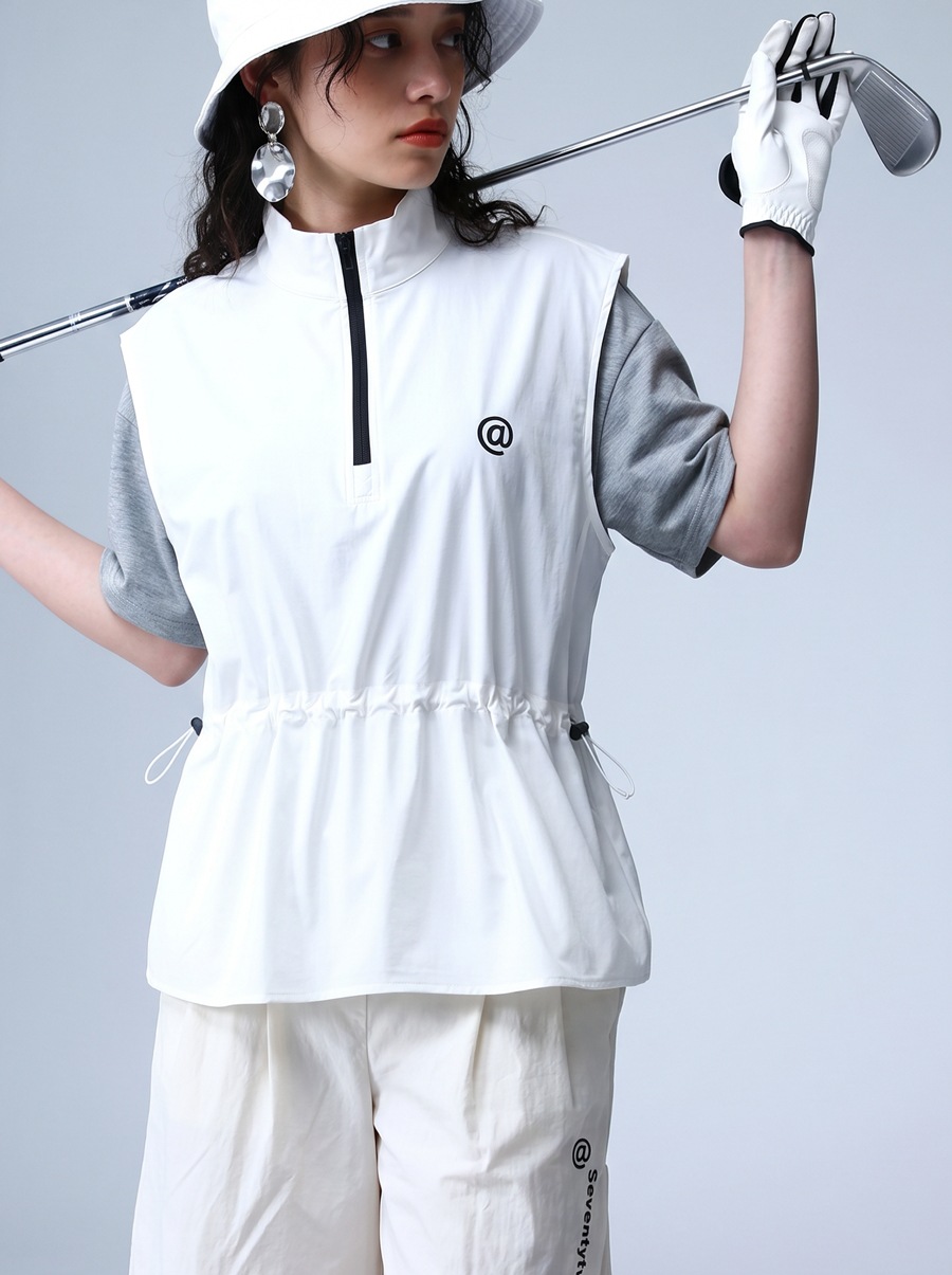 週末限定価格‼️上級者センスUP✨️ANTIQUA GOLF×STCH ベスト ANTIQUA GOLF×STCH ベスト レディース 送料無料 ・(50)メール便可