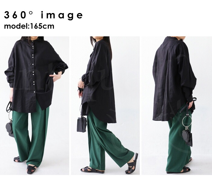 ZARA 新品未使用タグ付き リネンシャツ トップス L ブルー