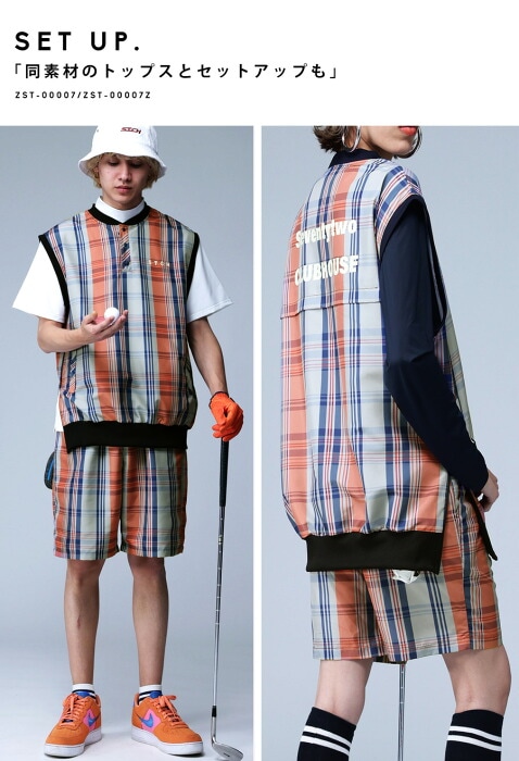 ANTIQUA GOLF×STCH ハーフパンツ レディース 送料無料・再再販