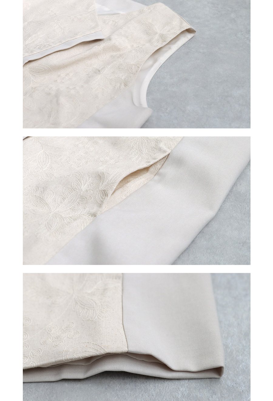 プロ監修!お得コーデセット】刺繍ベスト ロングスカート レディース