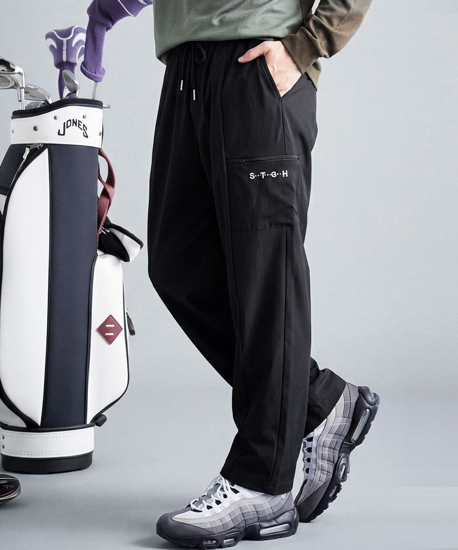 ANTIQUA GOLF×STCH イージーパンツ メンズ 送料無料・(80)メール便可