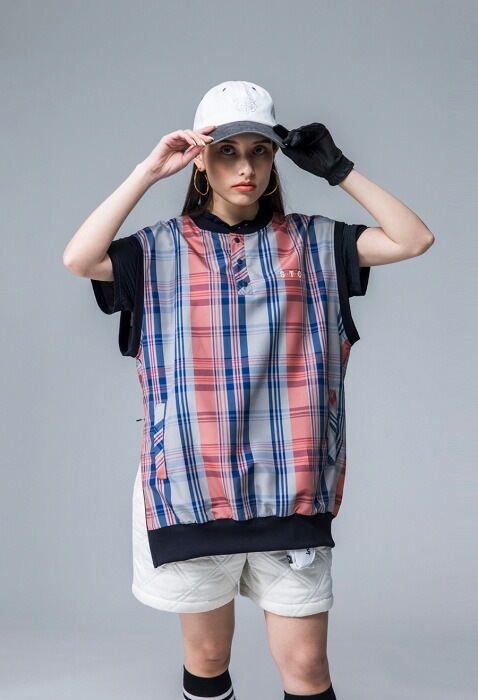 再入荷予定有!ANTIQUA GOLF×STCH ベスト レディース 送料無料・再入荷