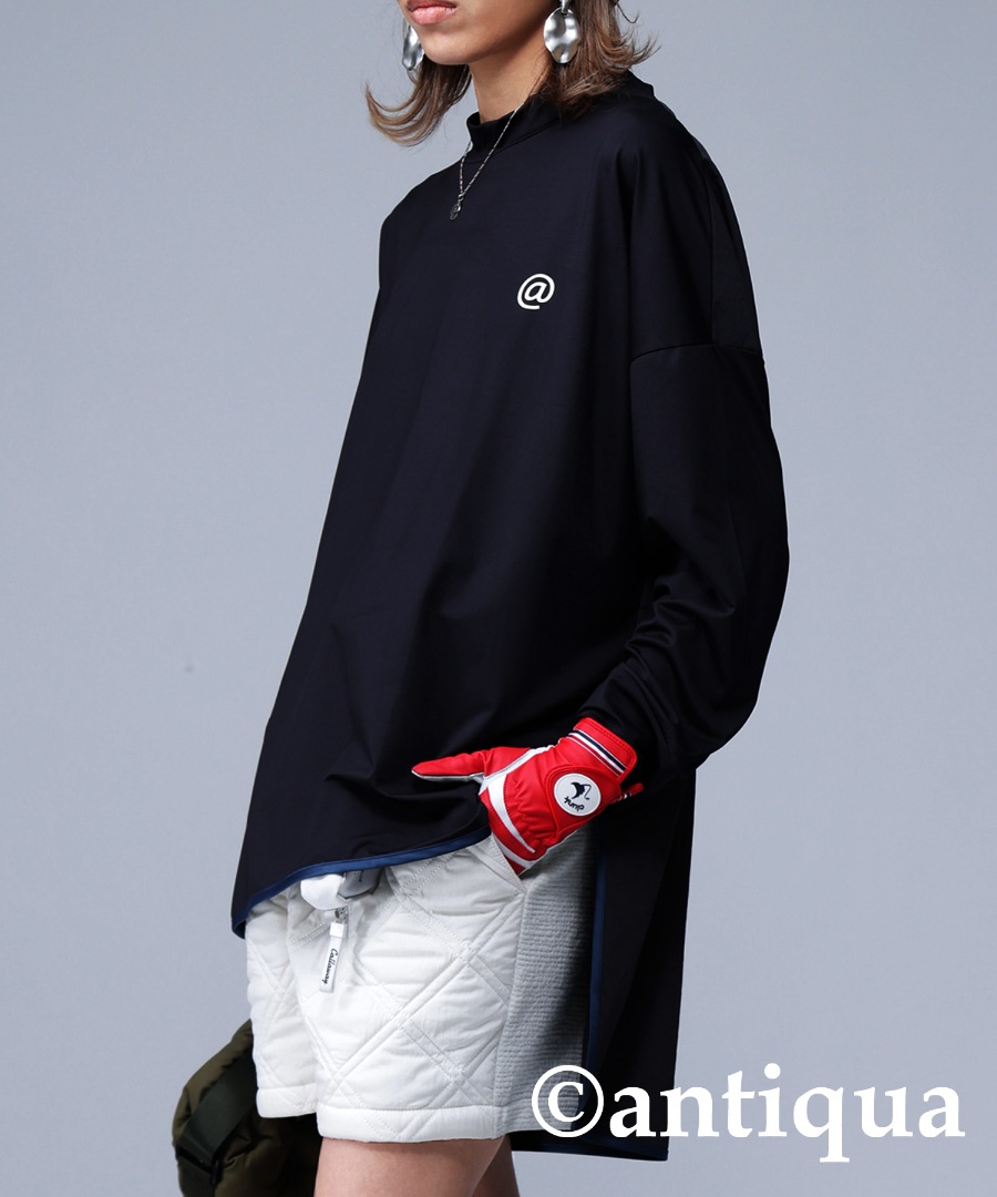 ANTIQUA GOLF×STCH 異素材トップス レディース 送料無料・再入荷 (80