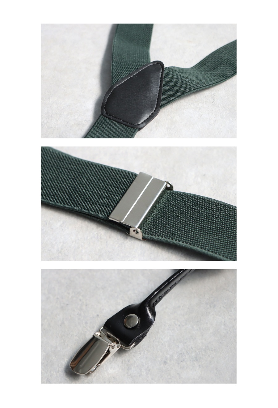 サスペンダー 吊りベルト レディース 吊りバンド 太ベルト・(500