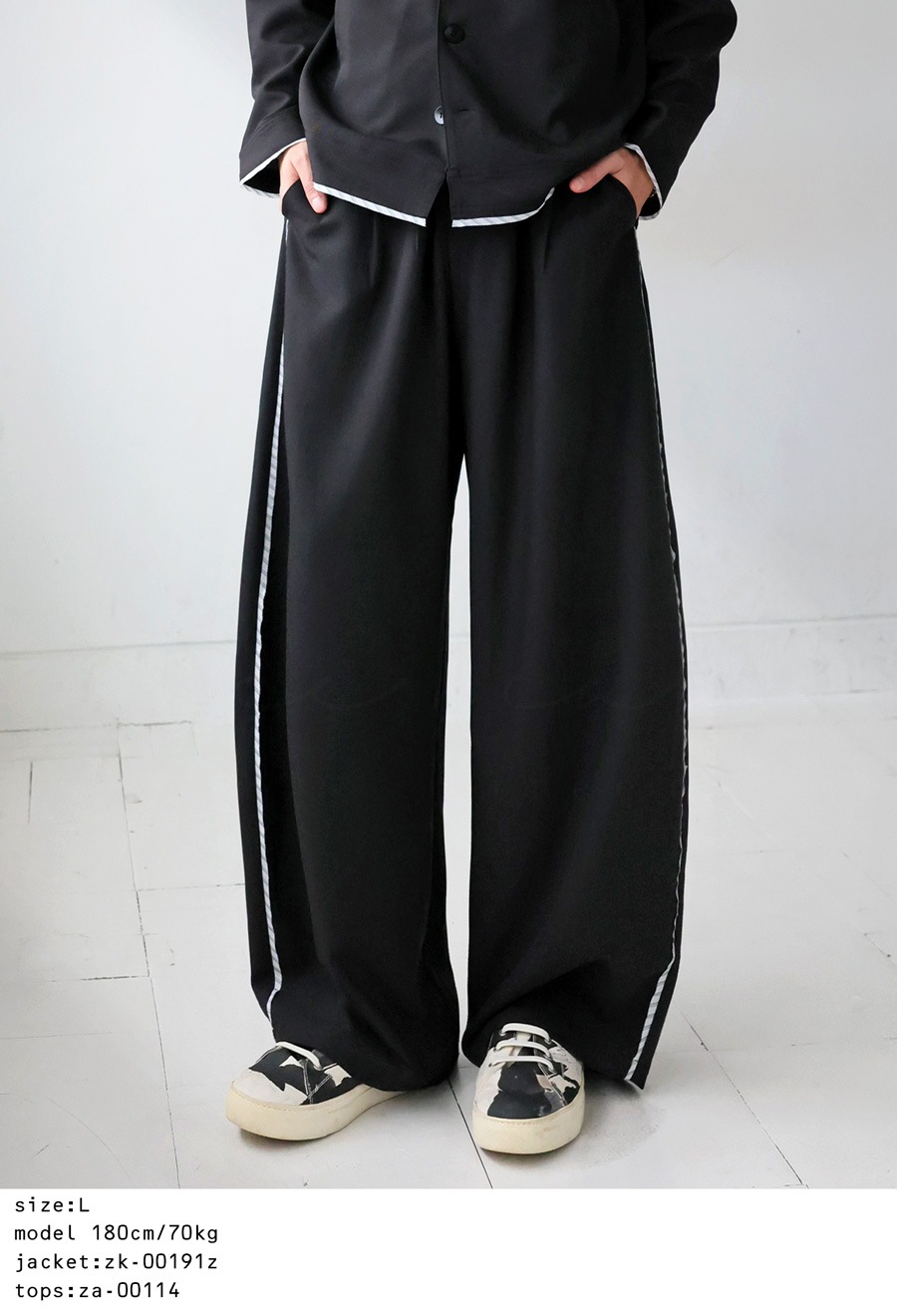 mmm.様 ご注文の品 切り替えパンツ パンツ メンズ ボトムス ロング 送料無料・(500