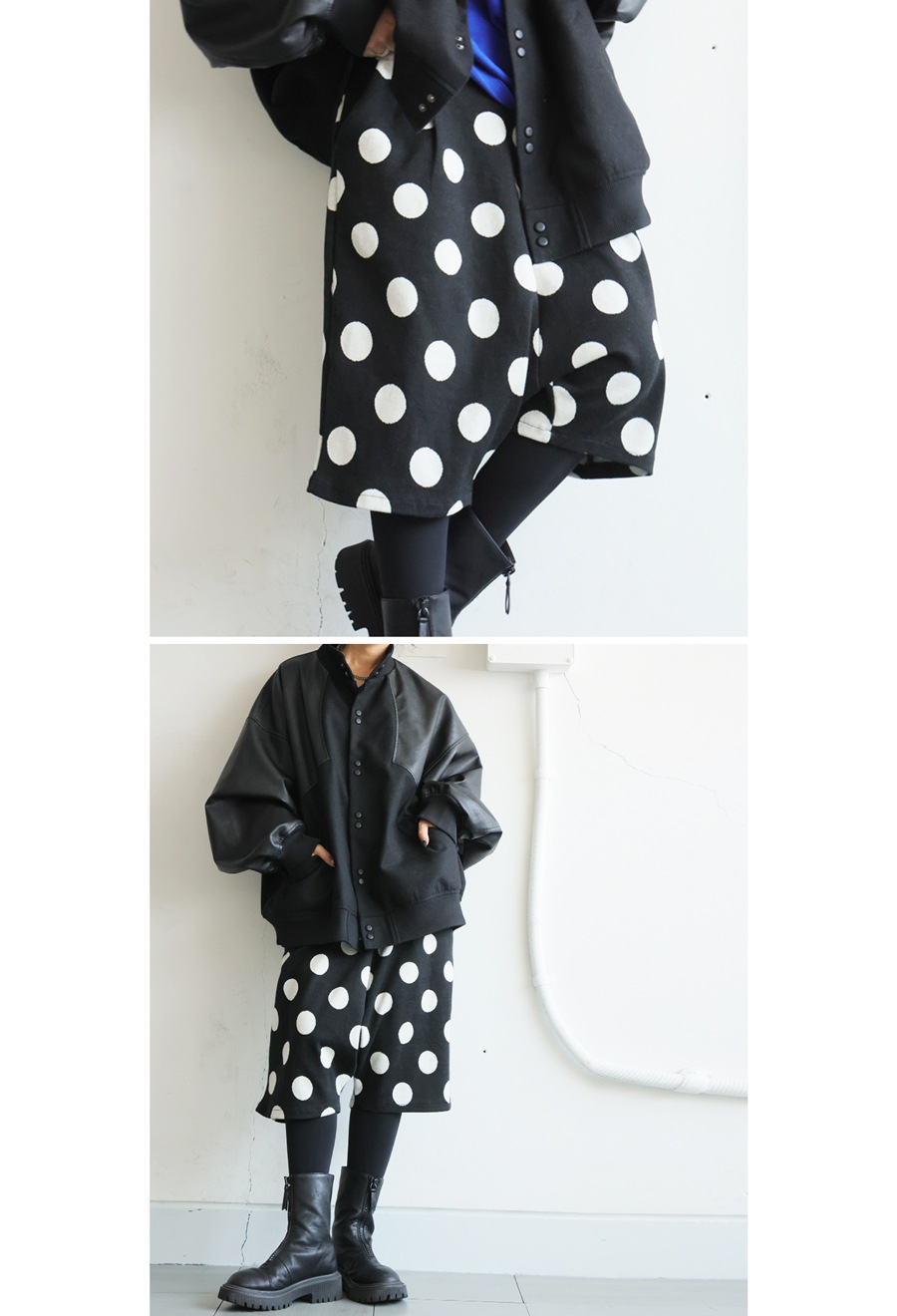 ドットパンツ 水玉　itimi shury ドットパンツ 水玉 itimi shury フラワードットパンツ