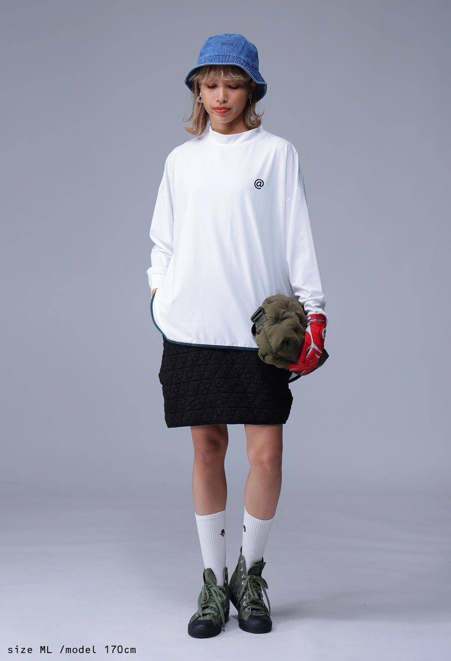 トップス orion7 ANTIQUA GOLF×STCH 異素材トップス メンズ 送料無料・再入荷 (80