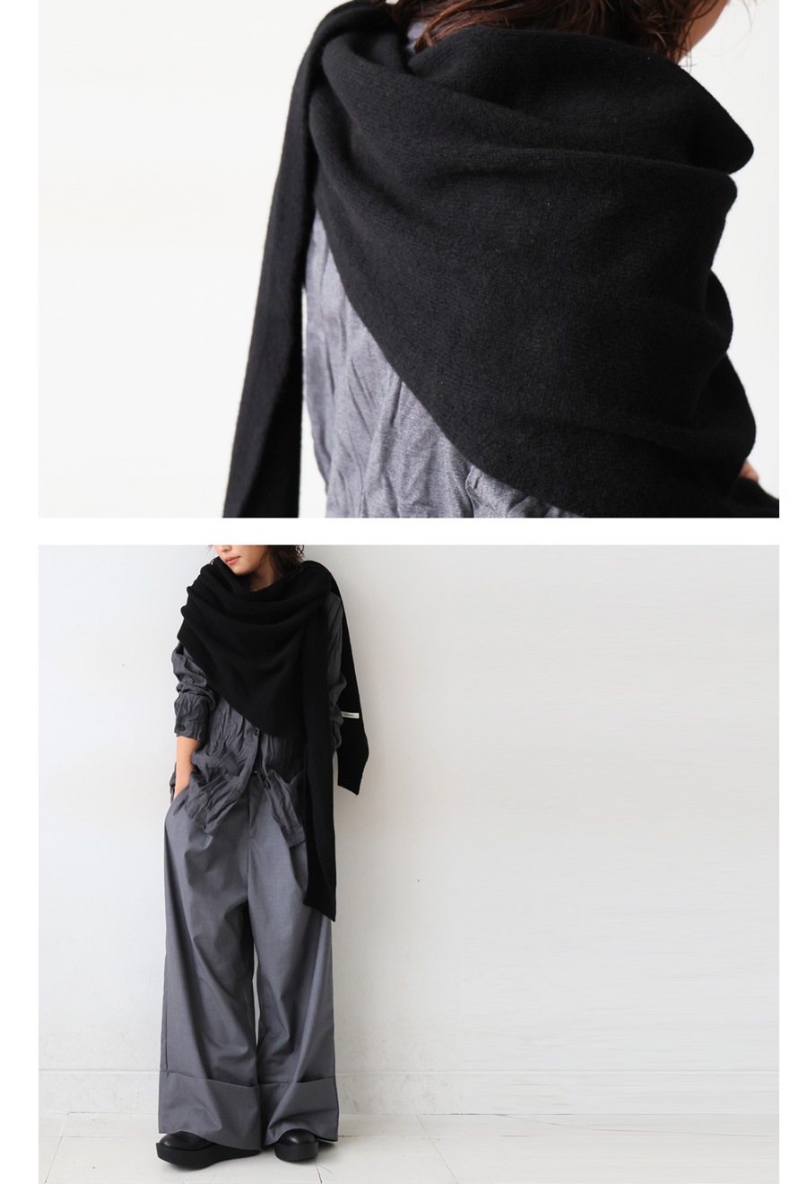 超希少　90s W&LT オリゾンティ　マフラー　ストール 超希少 90s W< オリゾンティ マフラー ストール