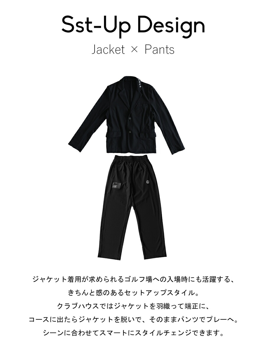 ANTIQUA GOLF×STCH ジャケット レディース テーラードジャケット 長袖