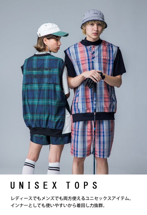 夏バーゲン20％OFF！6日10時迄】 ANTIQUA GOLF×STCH Tシャツ