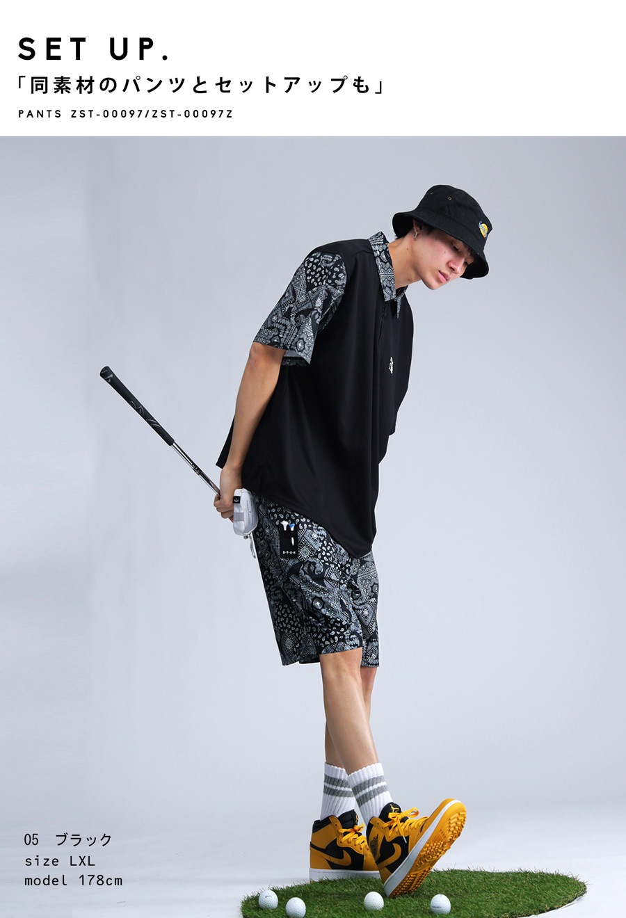 美USED ANEW GOLF メンズ半袖ポロシャツ パンチングメッシュ 美USED ANEW GOLF メンズ半袖ポロシャツ パンチングメッシュ