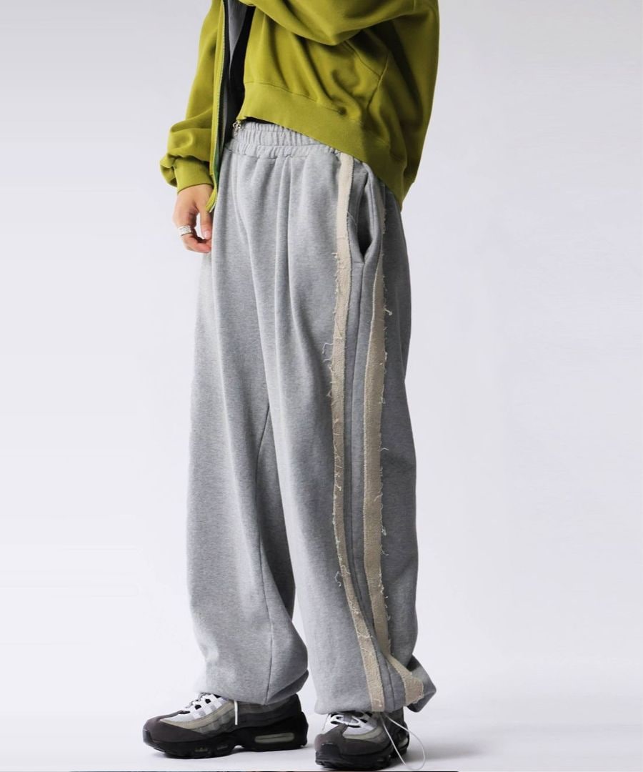 サイドライン 裏毛 スウェットパンツ メンズ 綿 送料無料・メール便不可 冬新作 サイドライン 裏毛 スウェットパンツ メンズ 綿 送料無料・メール便