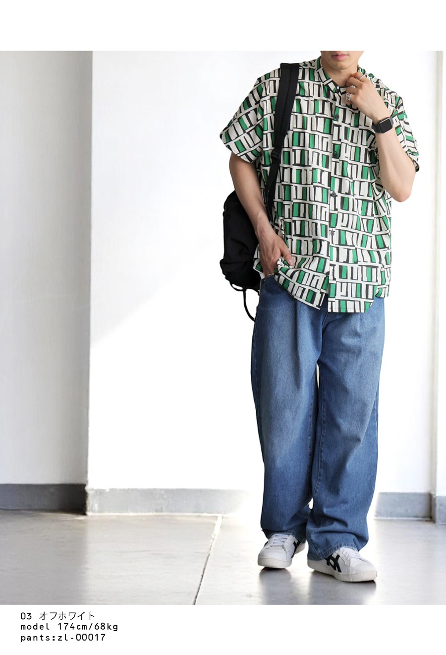 半袖 ブルー アート柄シャツ メンズ 半袖 綿100% トップス 送料無料・(80)メール便