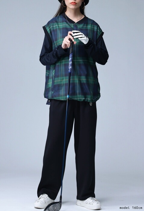 antiqua STCH タータンチェック ベスト antiqua ベスト ジレ 「STCH」タータンチェックベスト