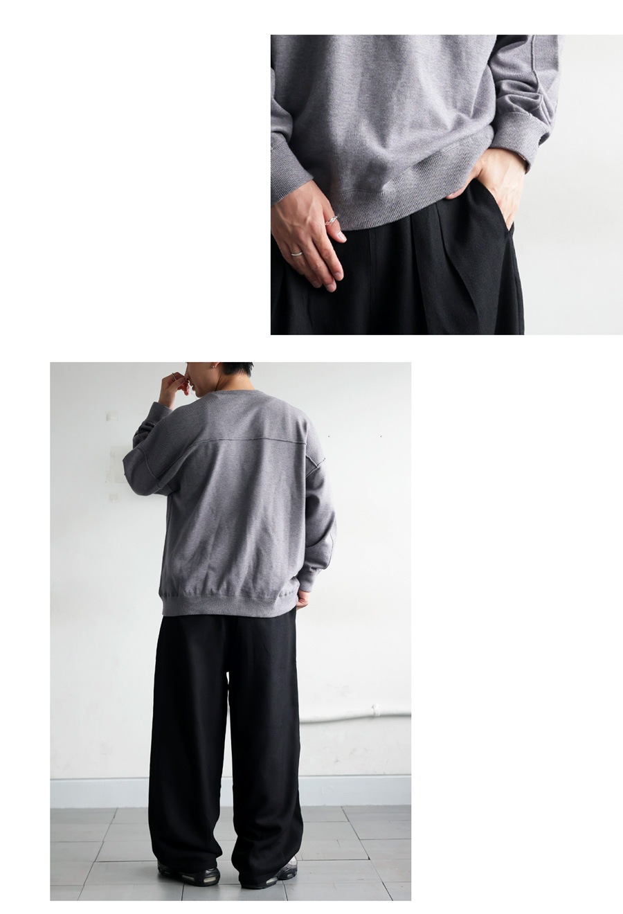 タック ワイドパンツ メンズ ボトムス パンツ 送料無料・メール便不可