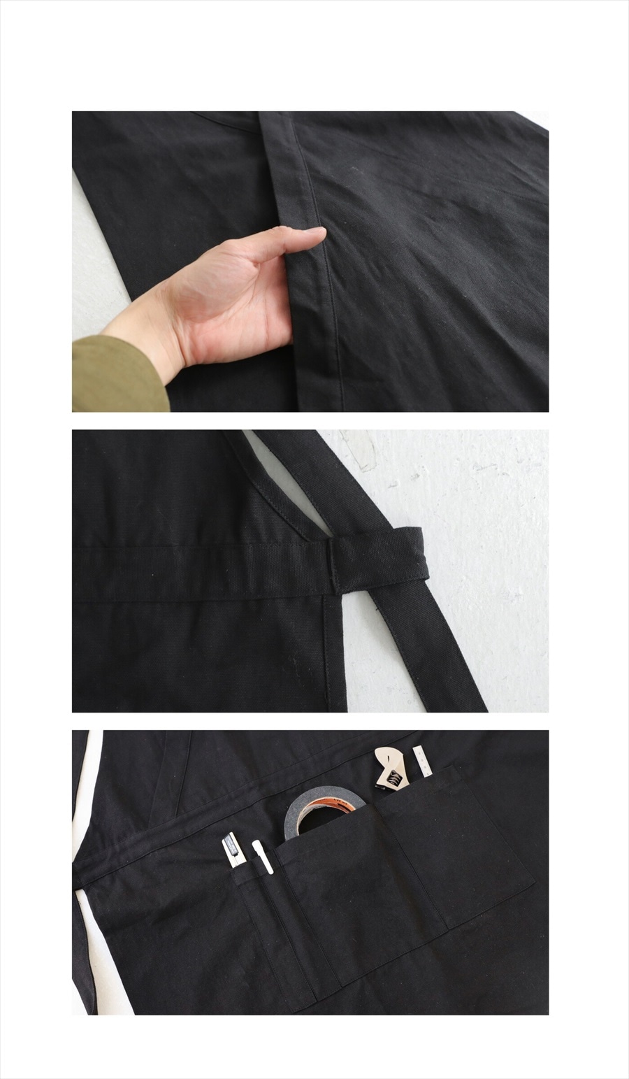 SEAVEN」WORK APRON ワークエプロン ユニセックス・メール便不可