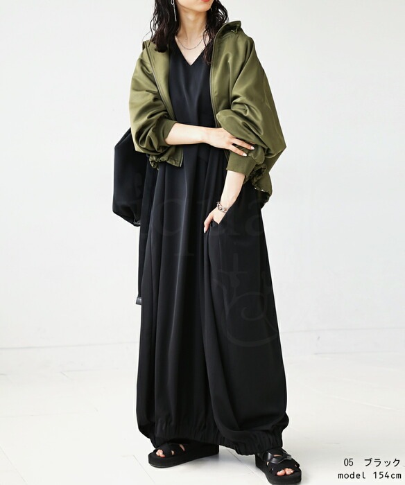 Amavel バルーンワンピース Oriental Rose チャイナバルーンワンピース （9105335255271
