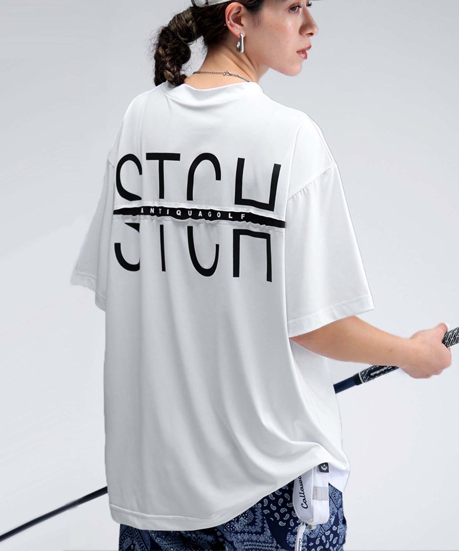 ANTIQUA GOLF×STCH Tシャツ レディース 送料無料・(80)メール便