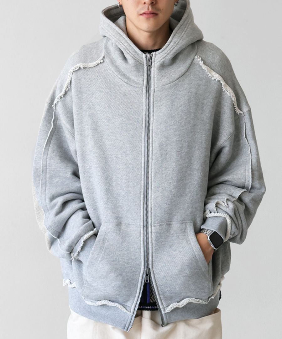 9090 ホワイト ジップアップパーカー 値下げ交渉⭕️ 9090 ホワイト ジップアップパーカー 値下げ交渉⭕️ 9090_TOPS – YZ