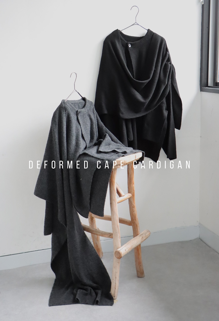 変形ケープカーディガン カーデ レディース トップス 送料無料・メール