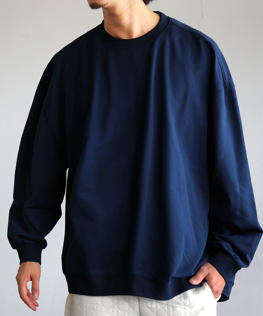 抗ピリング 速乾 UVカット トレーナー メンズ 送料無料・メール便不可