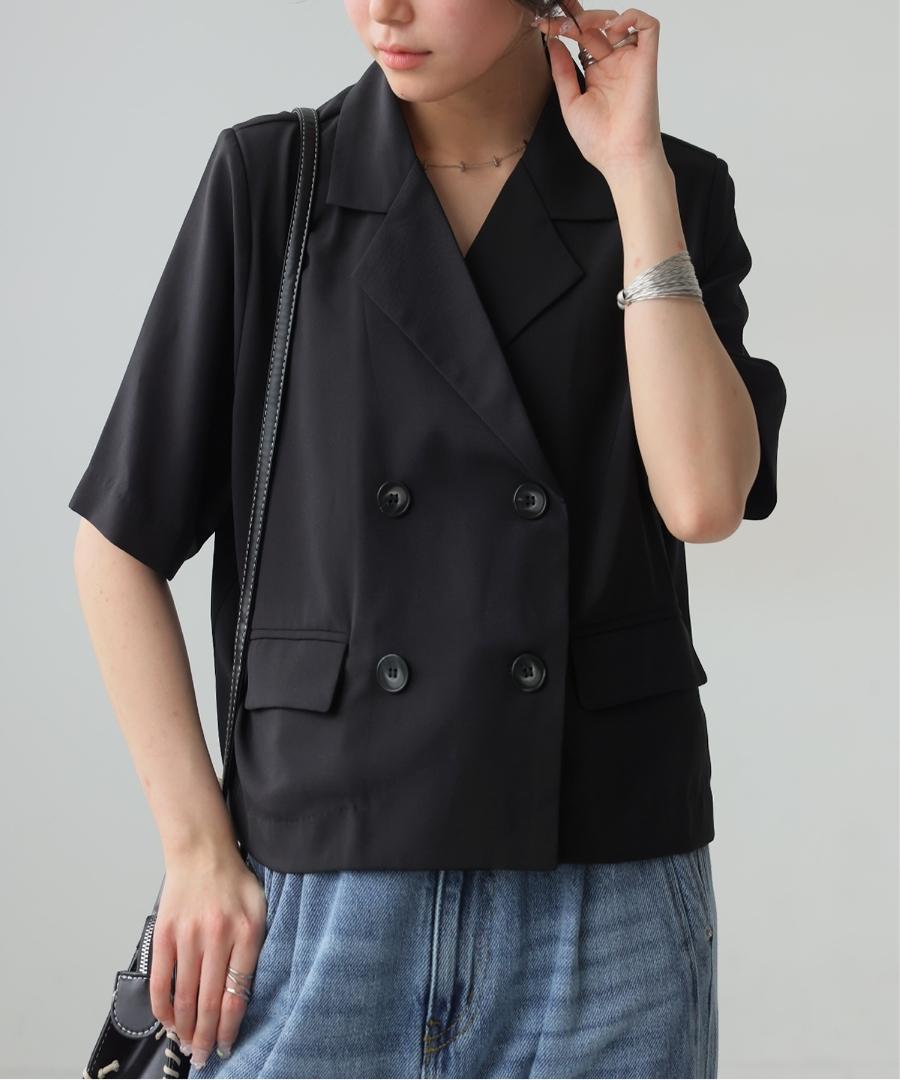 アニーカ　ショートスリーブジャケット ショートスリーブジャケット ジャケット レディース アウター 送料無料