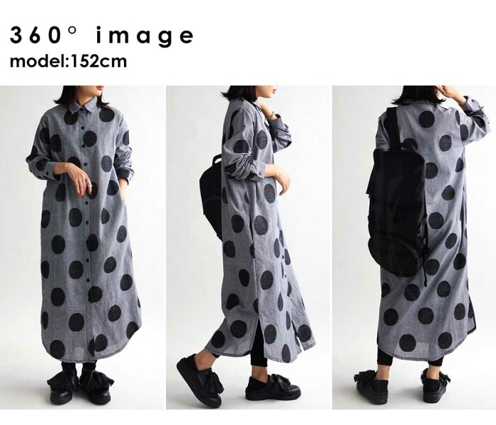 MARNI 水玉模様 シャツワンピース 40 シャツワンピース MARNI(マルニ) ワンピース・オールインワン