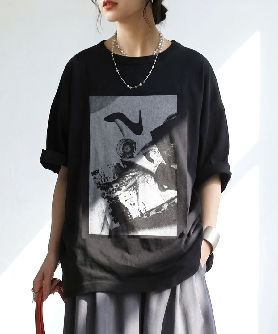 シンプル派ほど、ハマる一枚。Tシャツ レディース 綿100％ 半袖 クルー