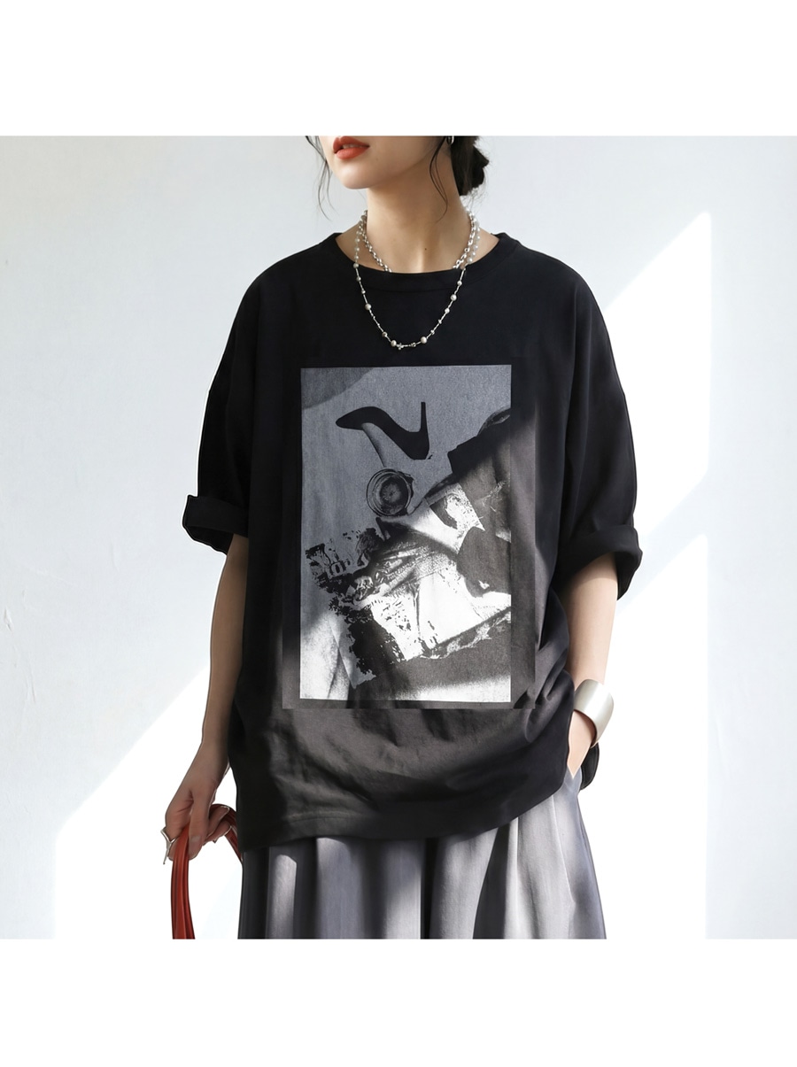 シンプル派ほど、ハマる一枚。Tシャツ レディース 綿100％ 半袖 クルー