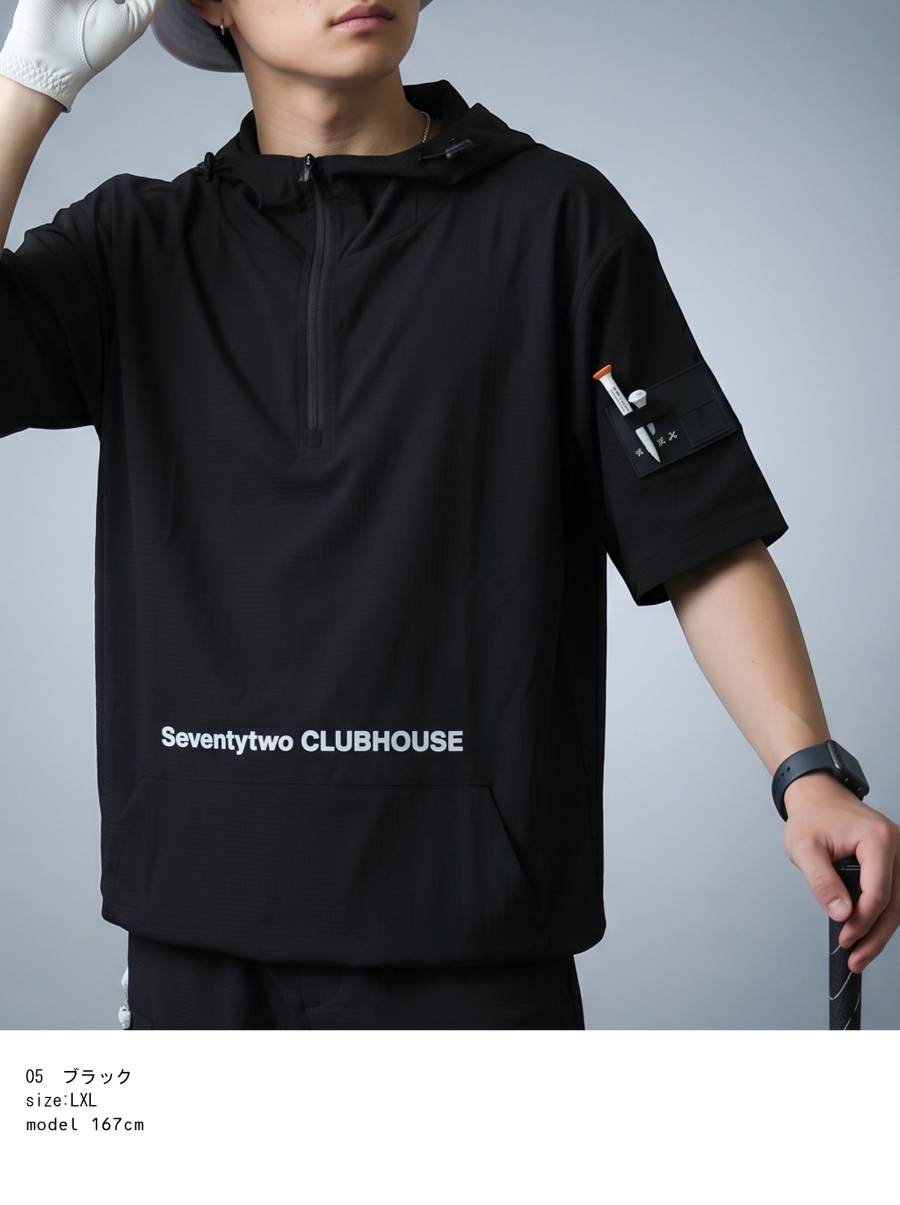 ANTIQUA GOLF×STCH パーカー レディース 送料無料 ・(80)メール便可