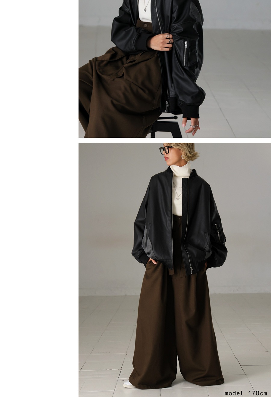 MA-1ドッキングコート Ellno Loset ma1 ma-1 MA-1ドッキングJK /SET UP対応 メンズ